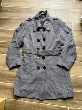 Mantel von Jürgen Michaelsen mit Wolle, Fischgrät, 40