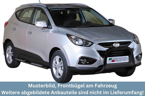 Frontbügel edelstahl schwarz - frontbügel,