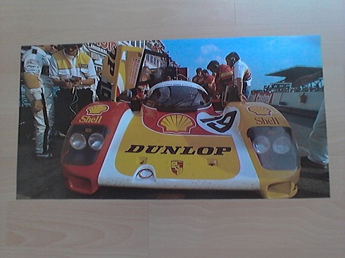 Poster werks porsche 962 - werks-porsche,