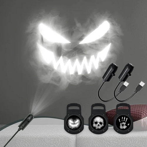 Halloween led projektorlampe - halloween,
