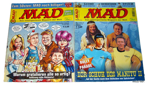 Comic satire magazin mad - 2x,