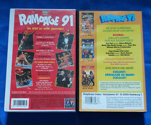 Wwf rampage 92 - wwf, 91
