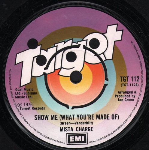 Mista charge show vinyl - show, 7"