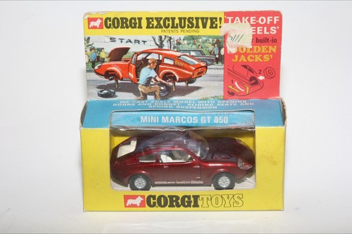Corgi 341 mini marcos 850 - mini, gt