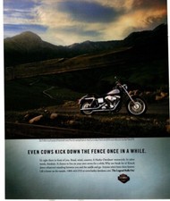 ROLL7. WERBUNG 13X11" HARLEY