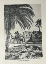 1885 Blick auf Biskra