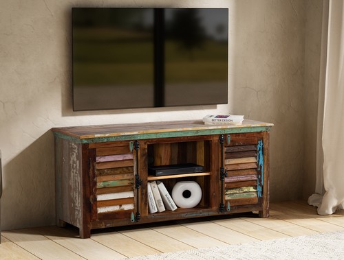 Board 152x69cm massivholz - tv,