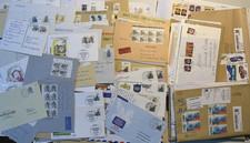 2,2 kg Belege Deutschl. ab 1975, meist m. Bogenmarken Sehenswürdigkeiten, Minist