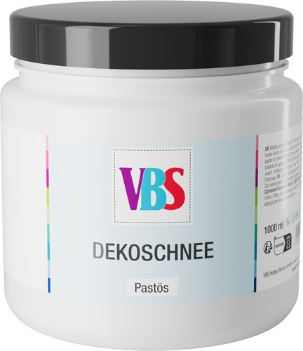 Vbs deko schnee strukturpaste - deko-schnee,