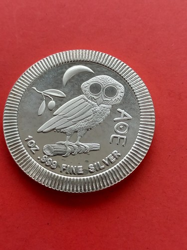 Unze silber eule - silber,
