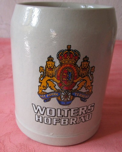 Bierkrug steinzeug mit - bierkrug,