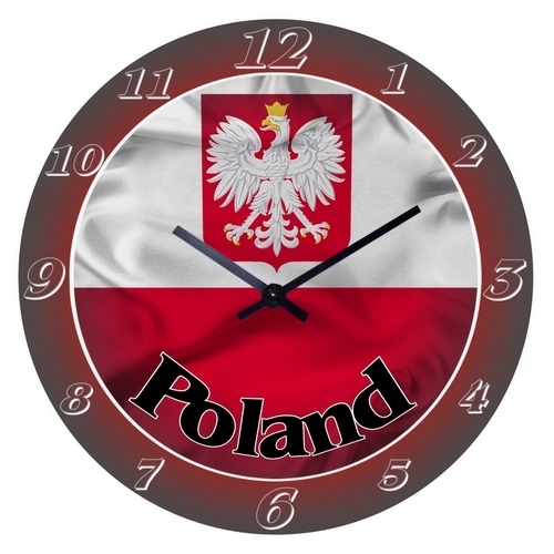 Mega wanduhr polen poland - mega,