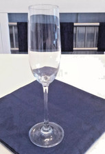 Sektglas, Sektkelch, Klarglas, Nachtmann mit Ätzmarke