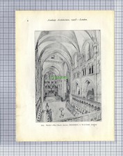 Clifton College Chapel Nicholson Corlette / Buckfast Abbey Church - 1909