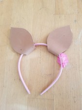 Haarreif rosa mit Hasenohren abnehmbar