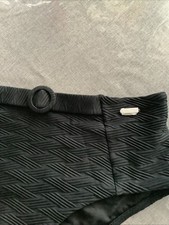  Neue Schwarze Damen Bikini/tankini Hose Gr. 40