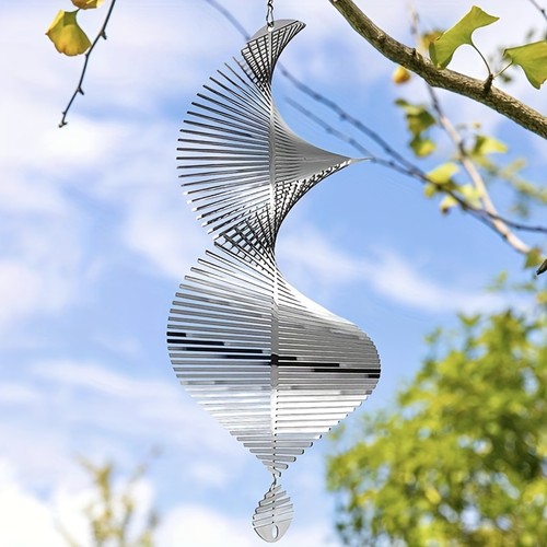 Metall spirale oval windspiel - spirale,