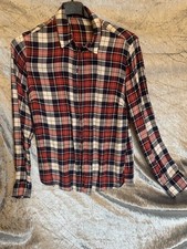 Flanell Baumwoll Karo Bluse