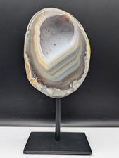 Natur Achat Geode auf Ständer