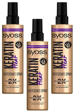 3x Syoss Keratin Heat