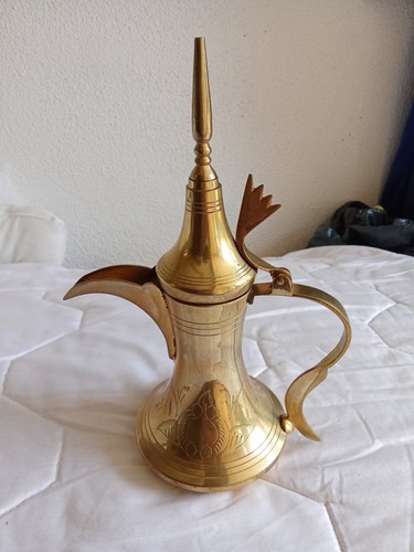 Arabische kaffeekanne messing - arabische,