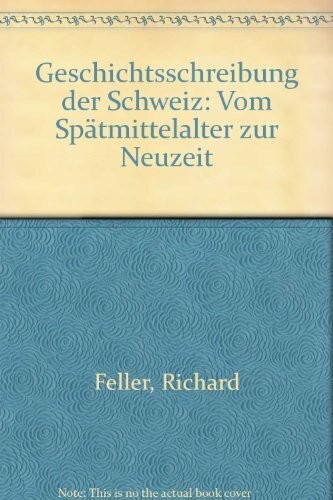 Geschichtsschreibung der