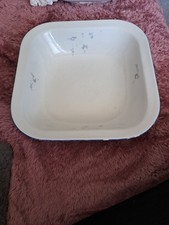 Schüssel eckig Porzellan