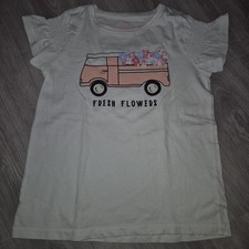 Mädchen T-Shirt von Topolino in Gr. 116 VW Bus / Bulli / Camper