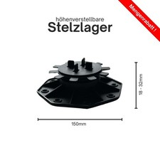 Stelzlager Terrassenlager