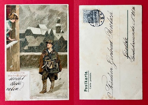 Glückwunsch litho - glückwunsch, ak