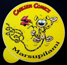 Werbe-Aufkleber Marsupilami Carlsen Comics 80er Andre Franquin