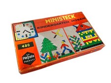 MINISTECK KINDERGARTEN MOSAIK PRESTOFIX Western Germany Antiquität PAT. APPL FOR
