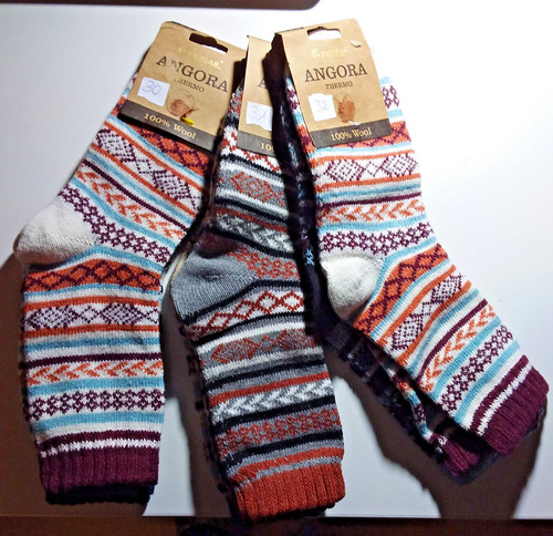 Paar angora thermo socken - paar,