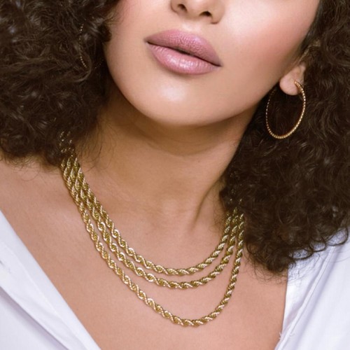Kette gold vergoldet - gold,