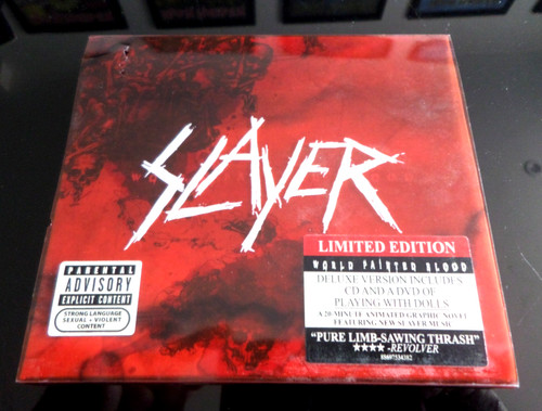 Slayer world painted - world,
