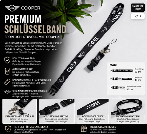Mini cooper schlüsselband - , /