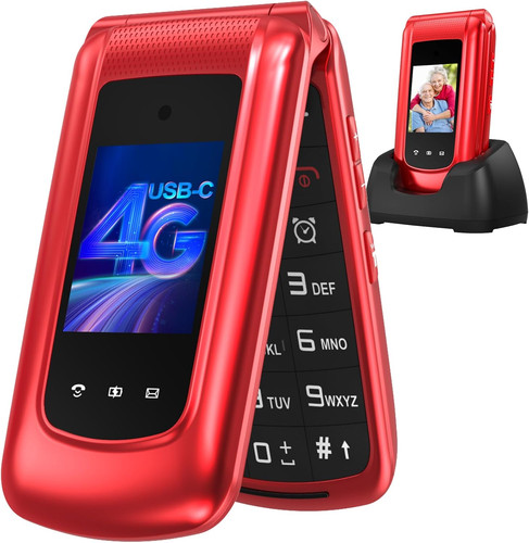 Klapphandy seniorenhandy - 4g,