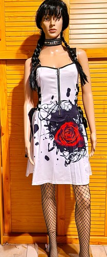 Mädchen damen gothic kleid - gothic,