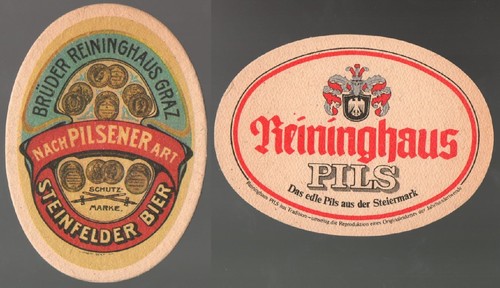 Uralter bierdeckel reininghaus - bierdeckel,