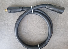 RIVERWELD WELDING Cable Schweiß-/Massekabel 1,5m mit EDKL35-50+DKJ35-50 Stecker