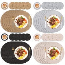 12er Set Rund 6 Tischsets