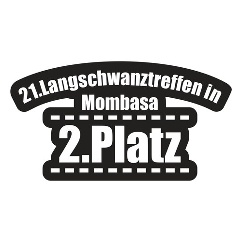 Aufkleber platz - 2.,