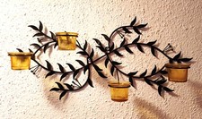 Wand Teelichthalter für 4
