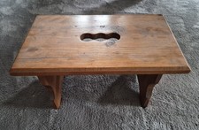 Schemel vintage Antik Holzschemel Melkschemel