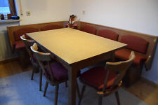 Esszimmergruppe inkl. Eckbank, Eiche rustikal, 3 Stühle