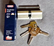 ABUS EC 550 Profilzylinder; Gleichschließend ; 4 Schlüssel ;45/45; neuwertig. 