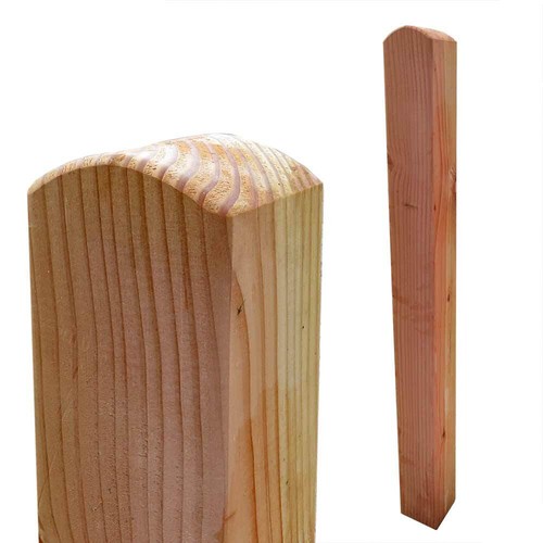 Zaunpfosten 9x9 aus - zaunpfosten,