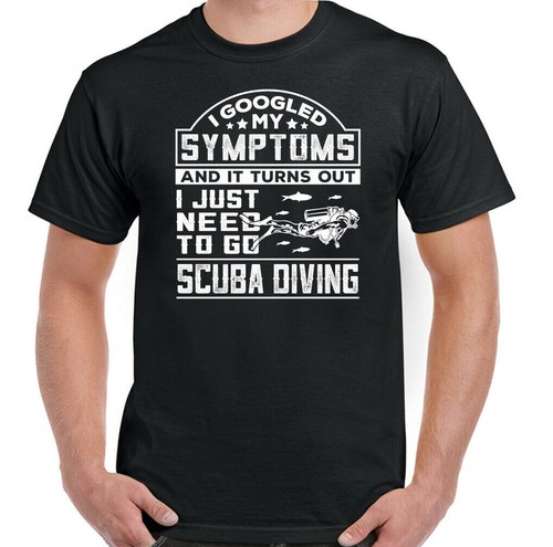 Scuba tauchen shirt herren - t-shirt,