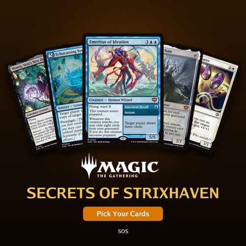 Mtg secrets strixhaven sos - secrets, of