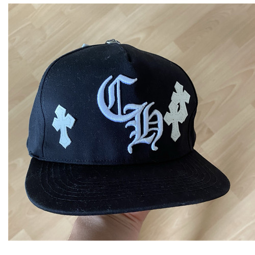 Chrome hearts snapback cap - chrome,